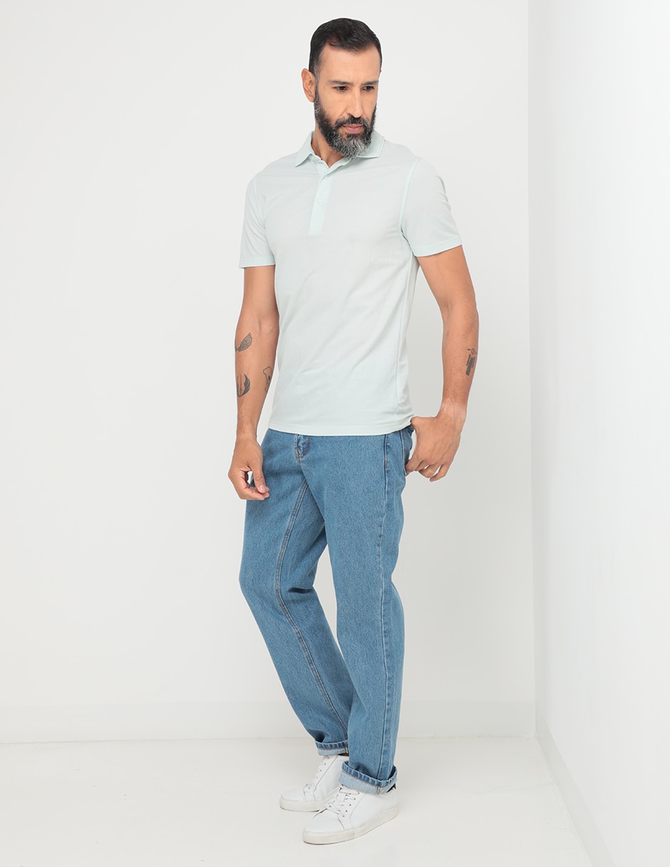 Jeans straight para hombre 3