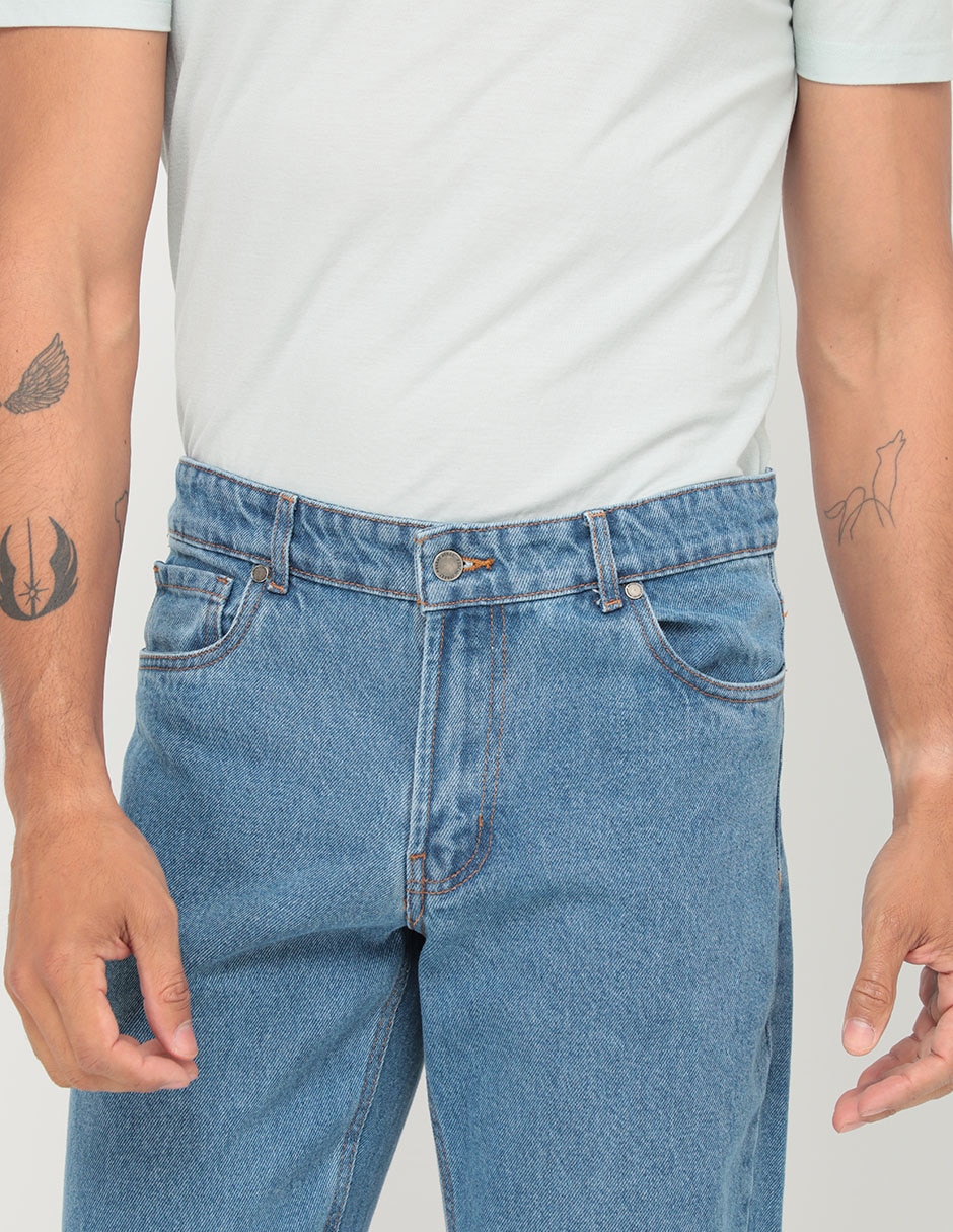 Jeans straight para hombre 4