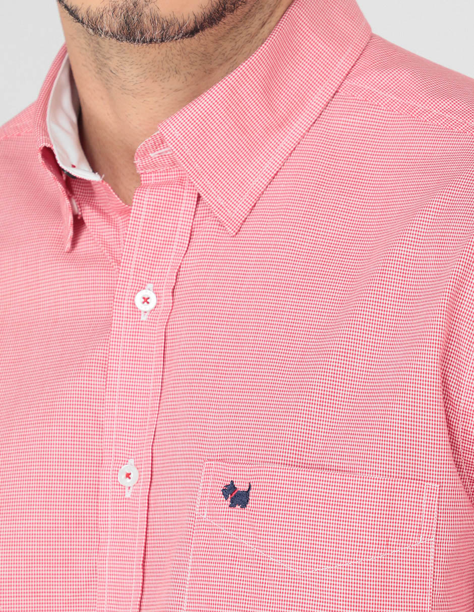 Camisa casual de algodón manga corta para hombre 4