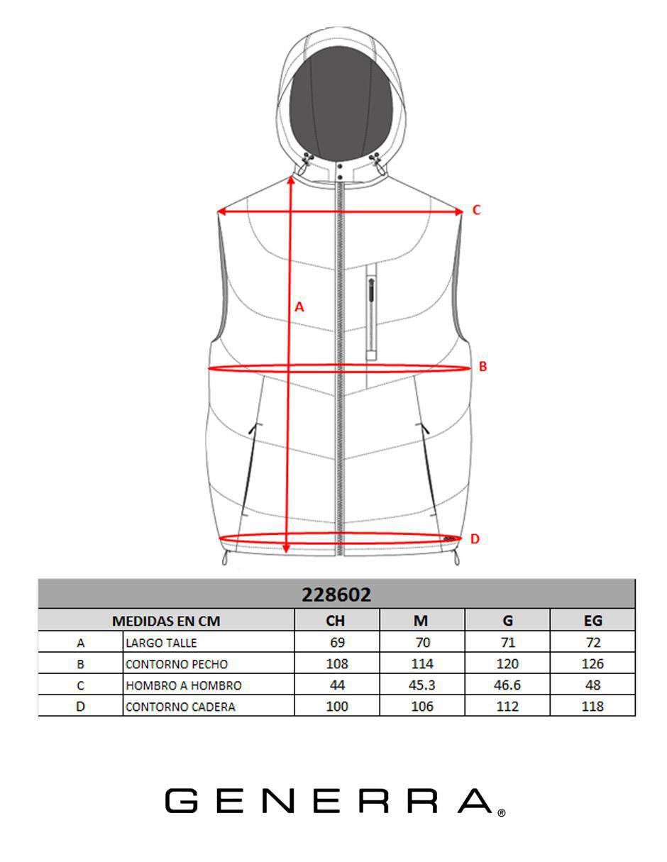 Chaleco capitonado para hombre 5