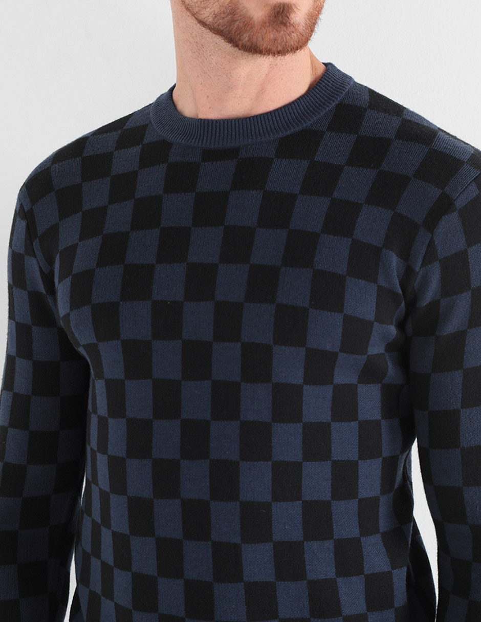 Sueter cuello redondo para hombre 4