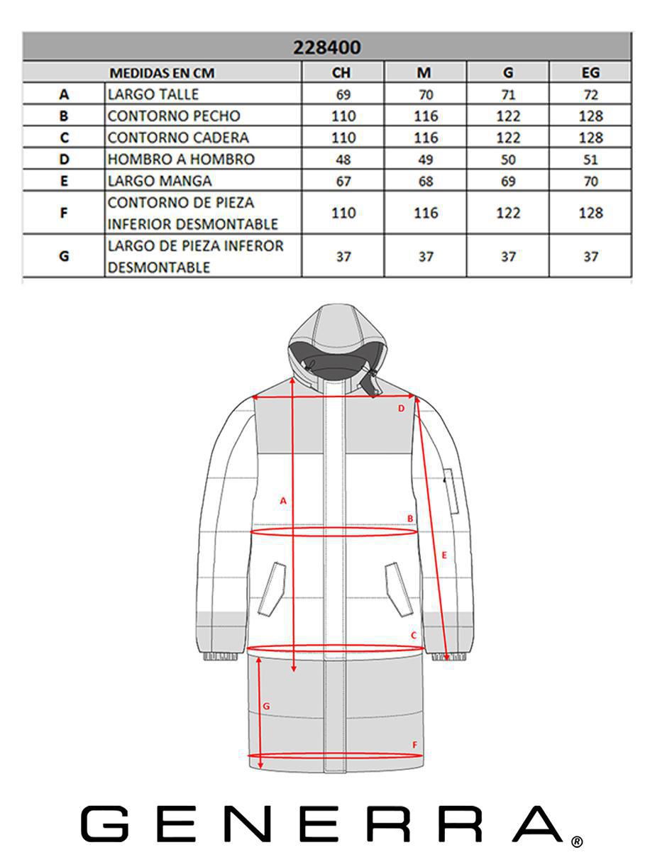 Chamarra capitonada para hombre 5