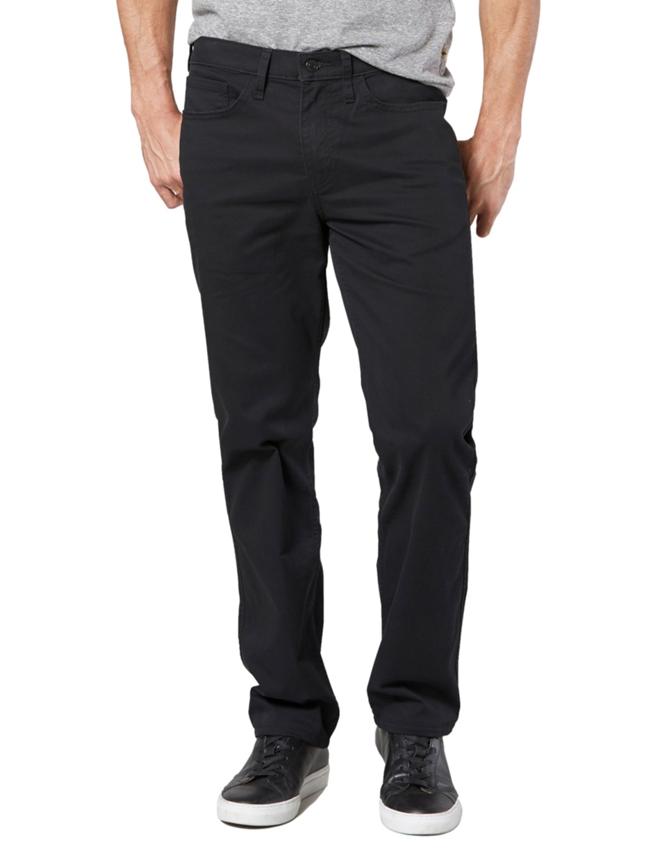 Pantalón recto de algodón para hombre 1