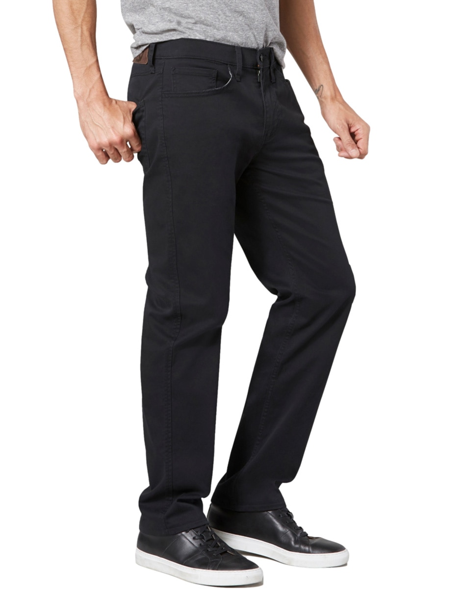 Pantalón recto de algodón para hombre 4