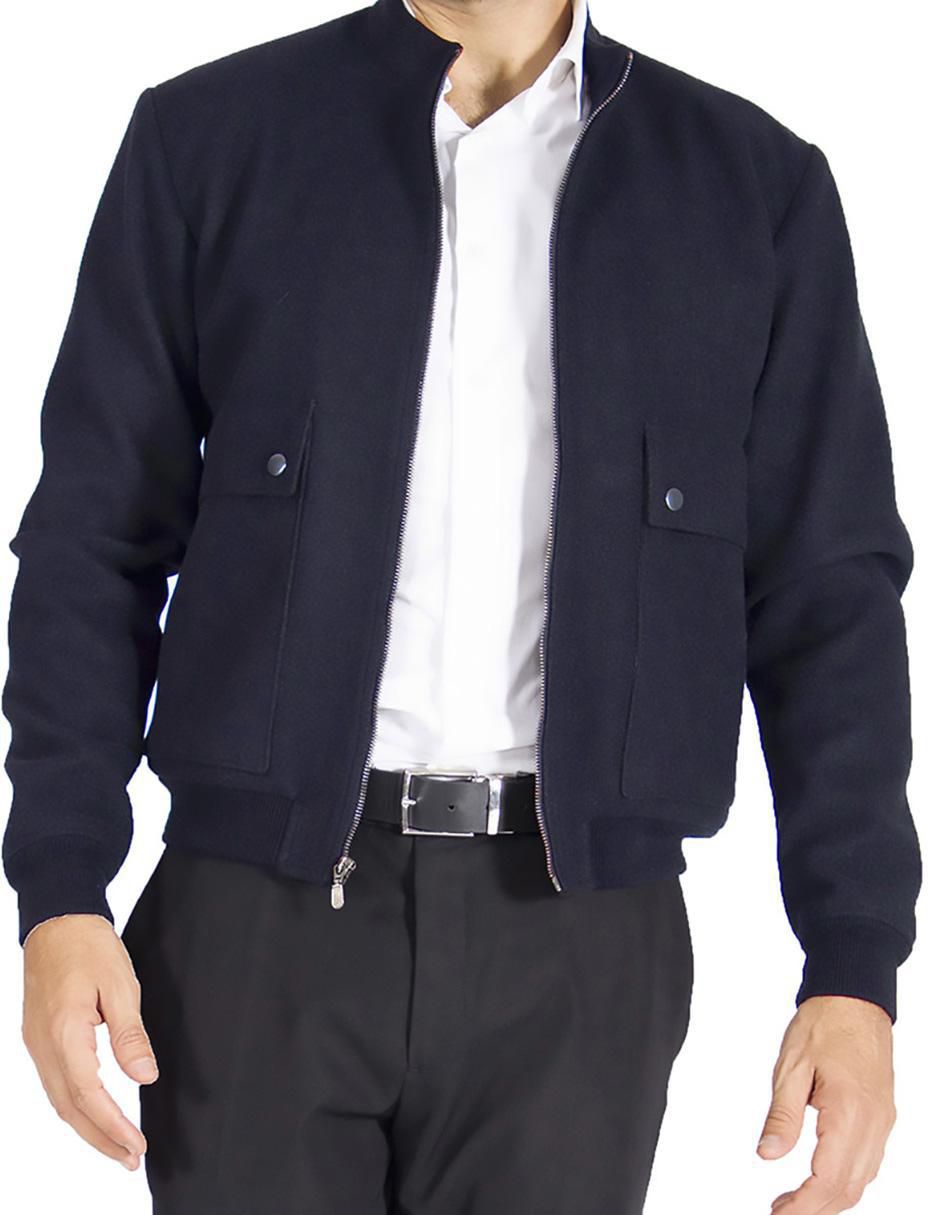 Abrigo con bolsillos para hombre 4