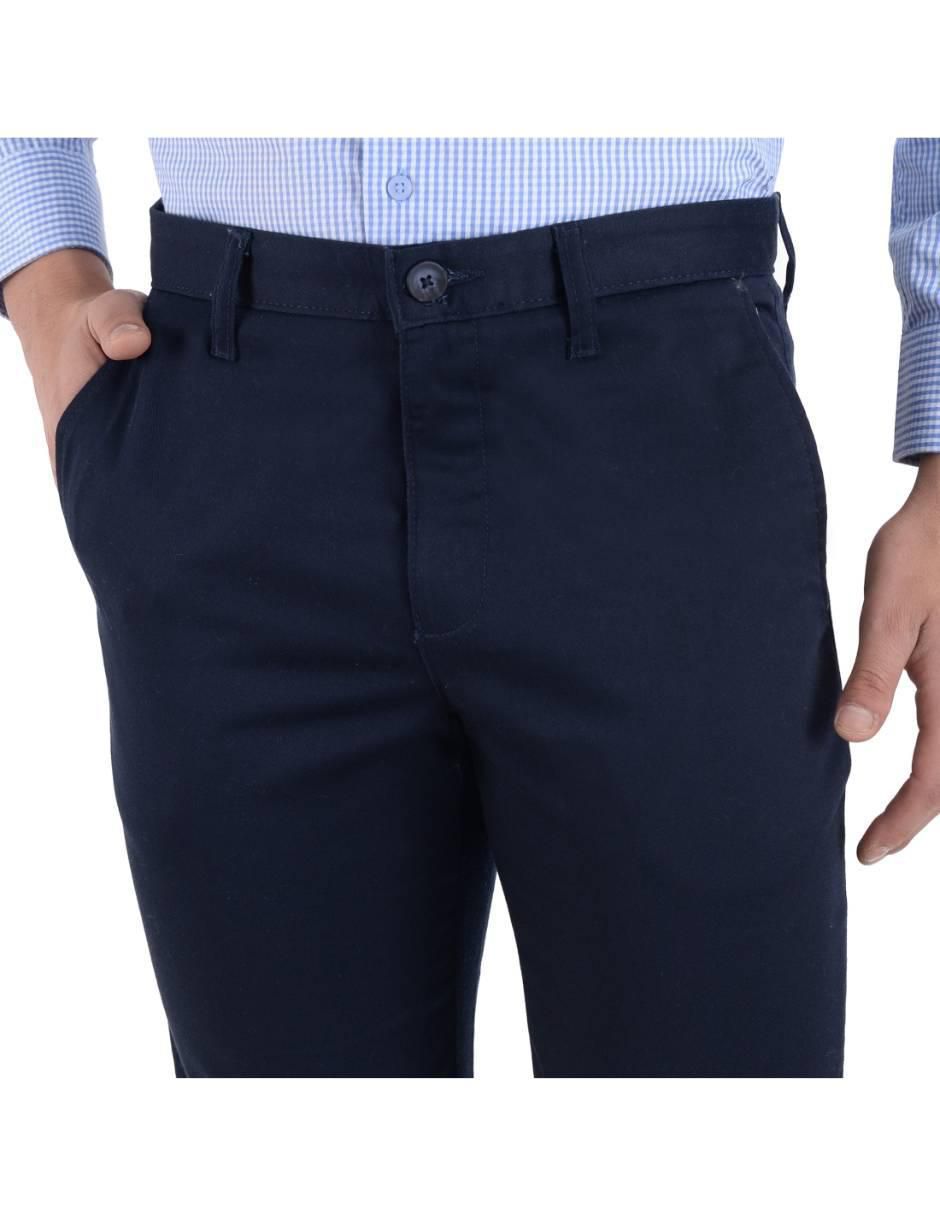 Pantalón slim yale de poliéster para hombre