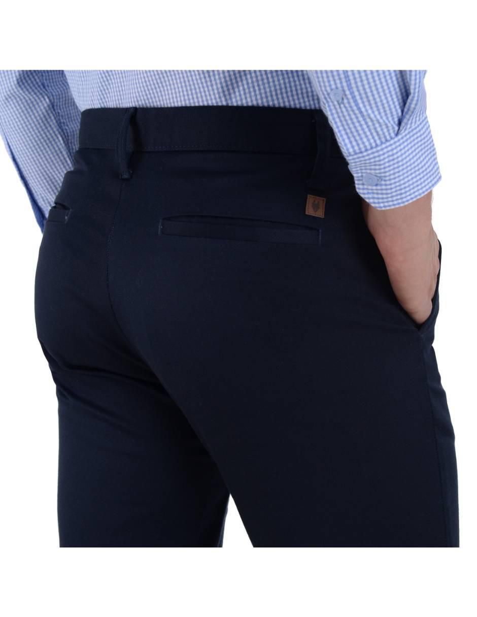 Pantalón slim yale de poliéster para hombre