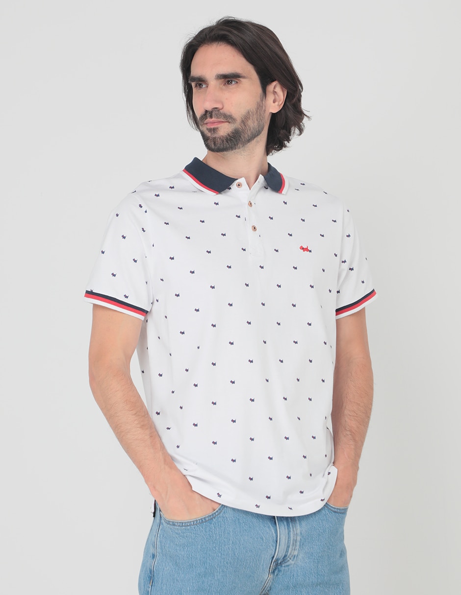 Playera tipo polo Ferrioni para hombre