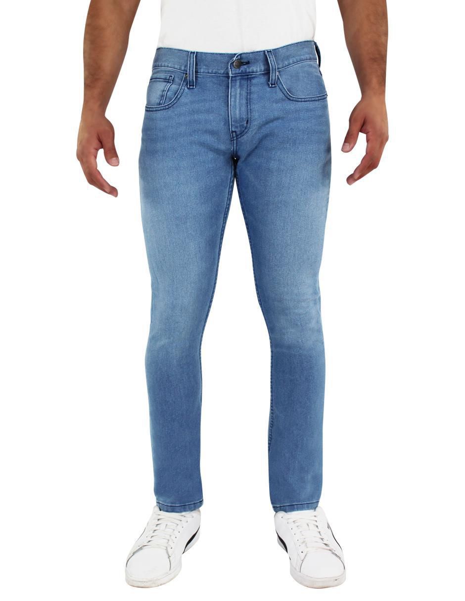 Jeans skinny 3349 lavado claro para hombre