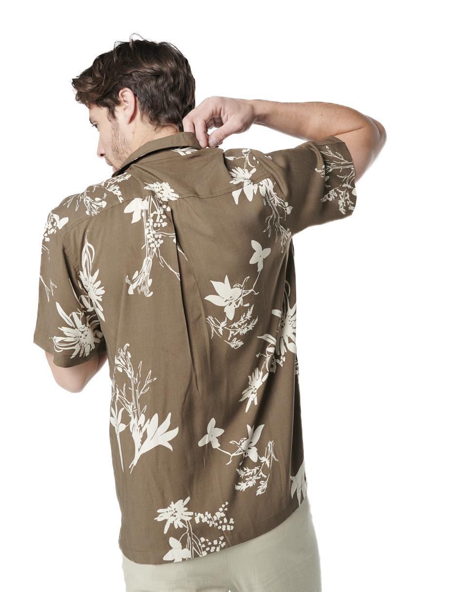 Camisa casual manga corta para hombre 2
