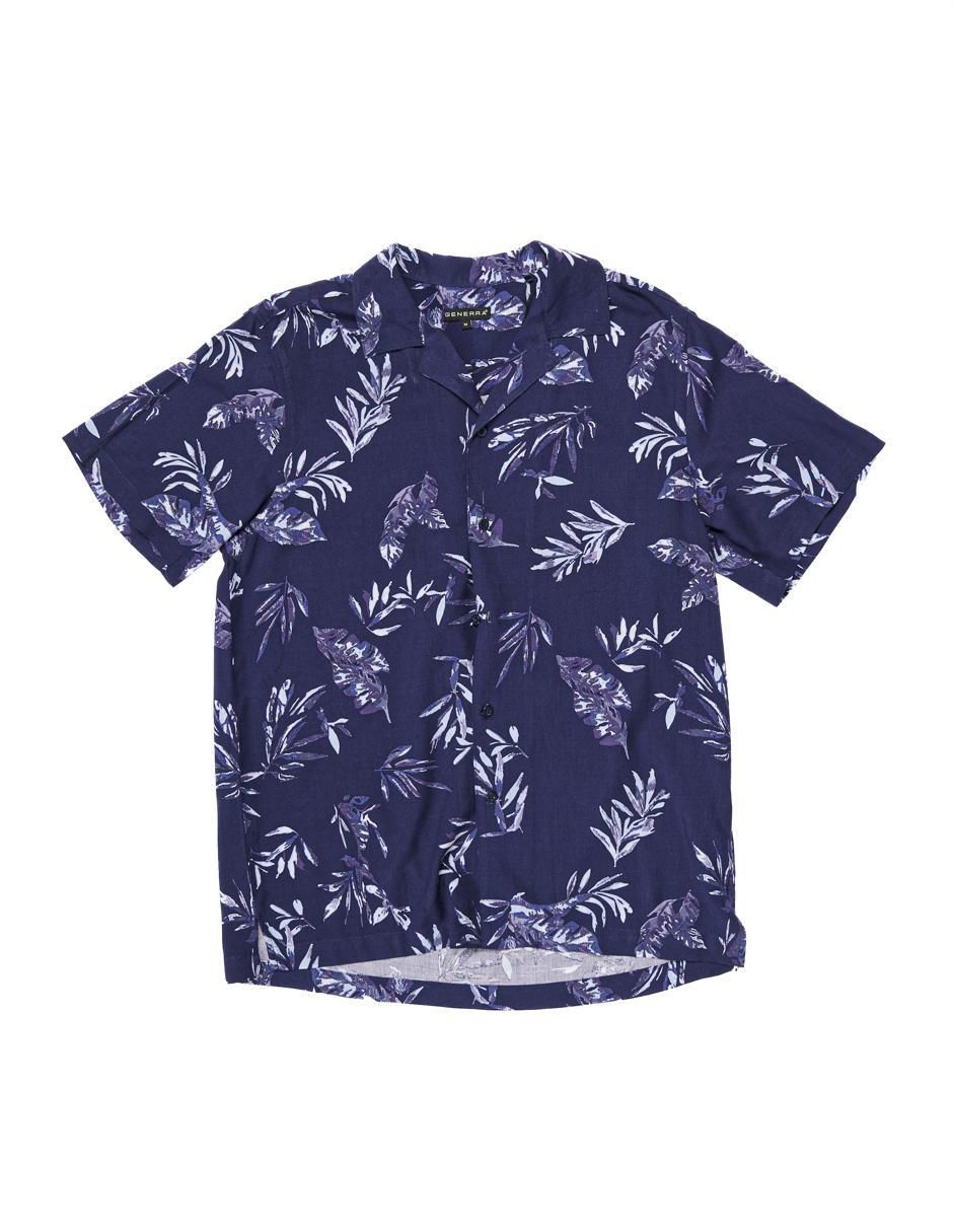 Camisa casual manga corta para hombre 4