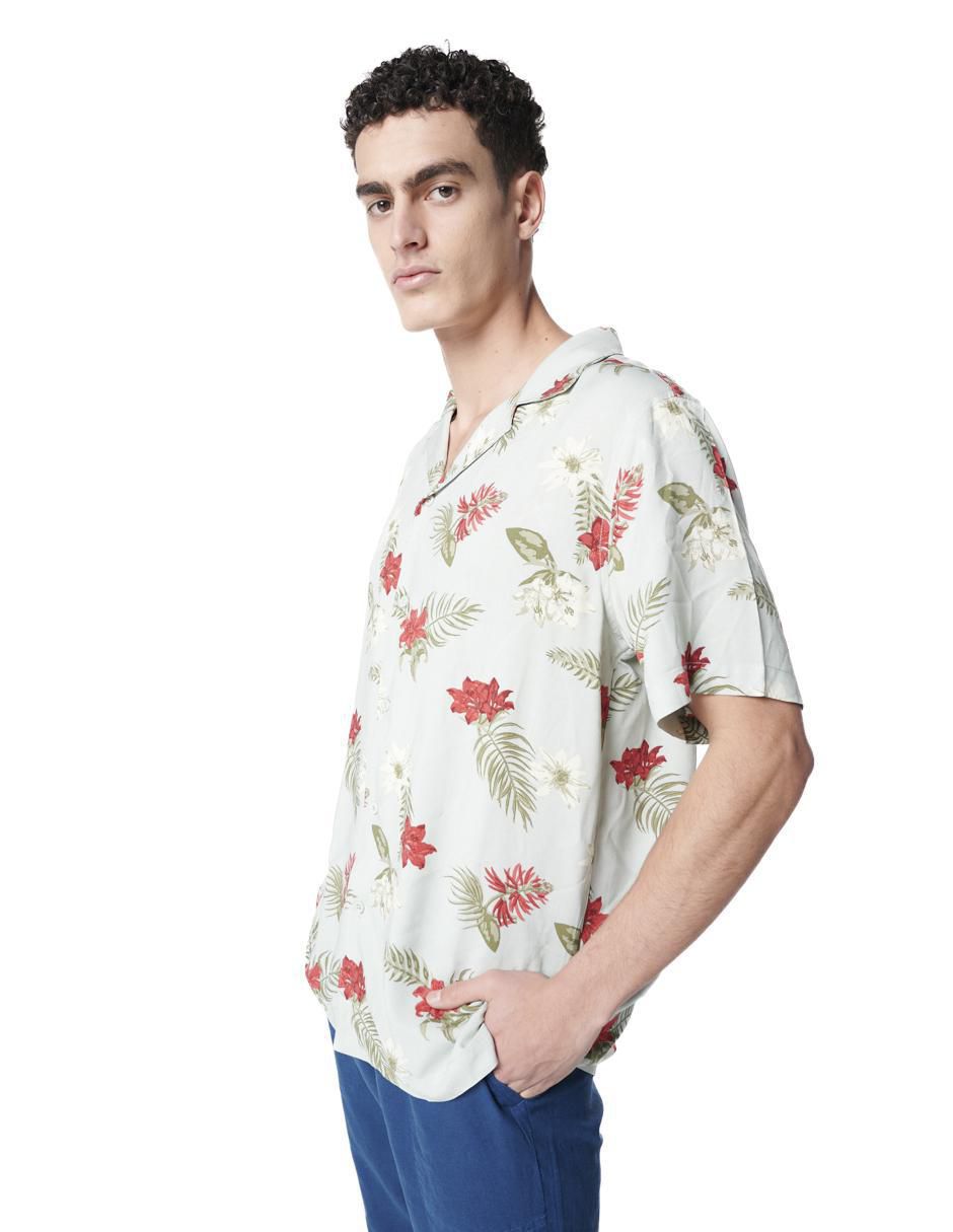 Camisa casual manga corta para hombre 3