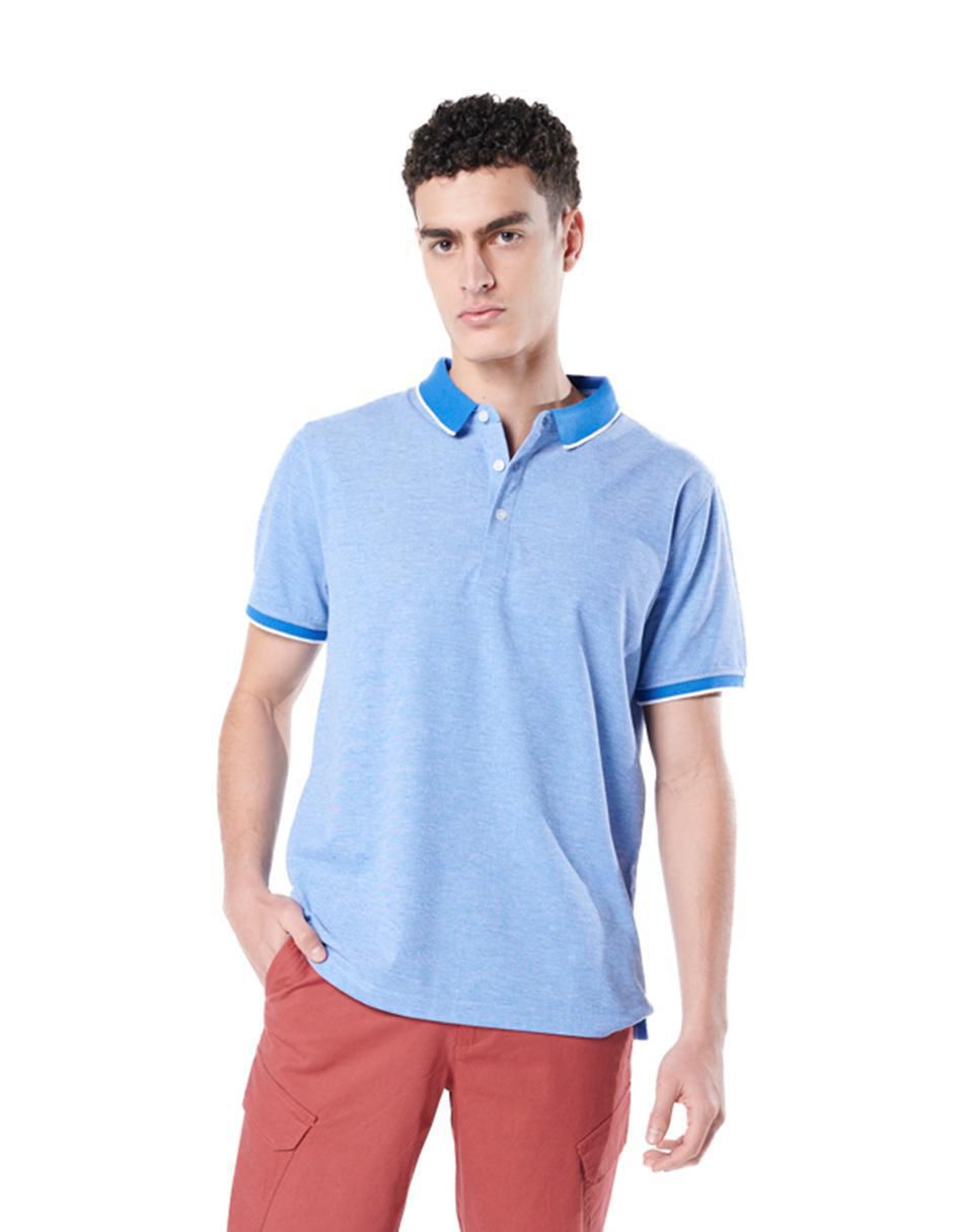 Playera tipo polo Primavera para hombre
