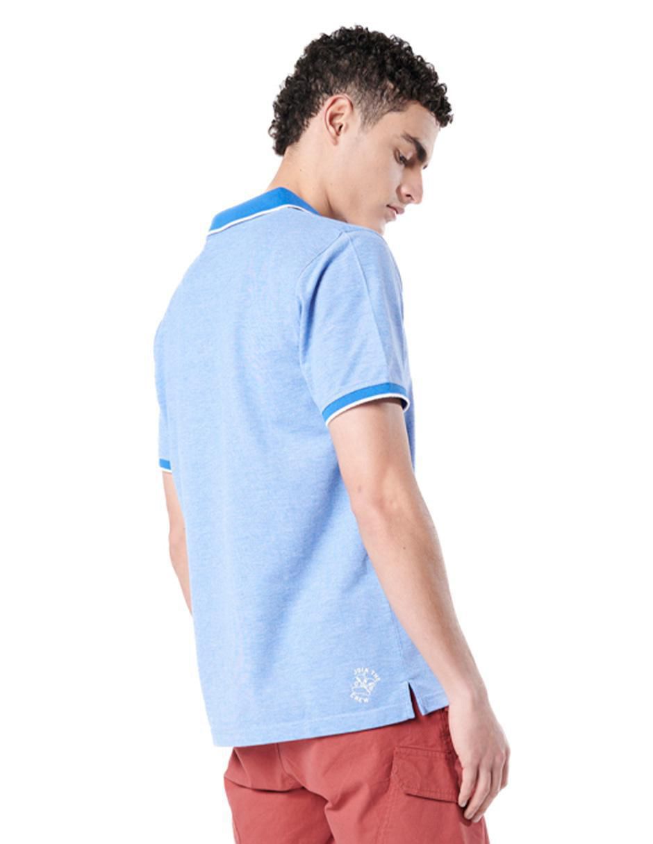 Playera tipo polo Primavera para hombre 2