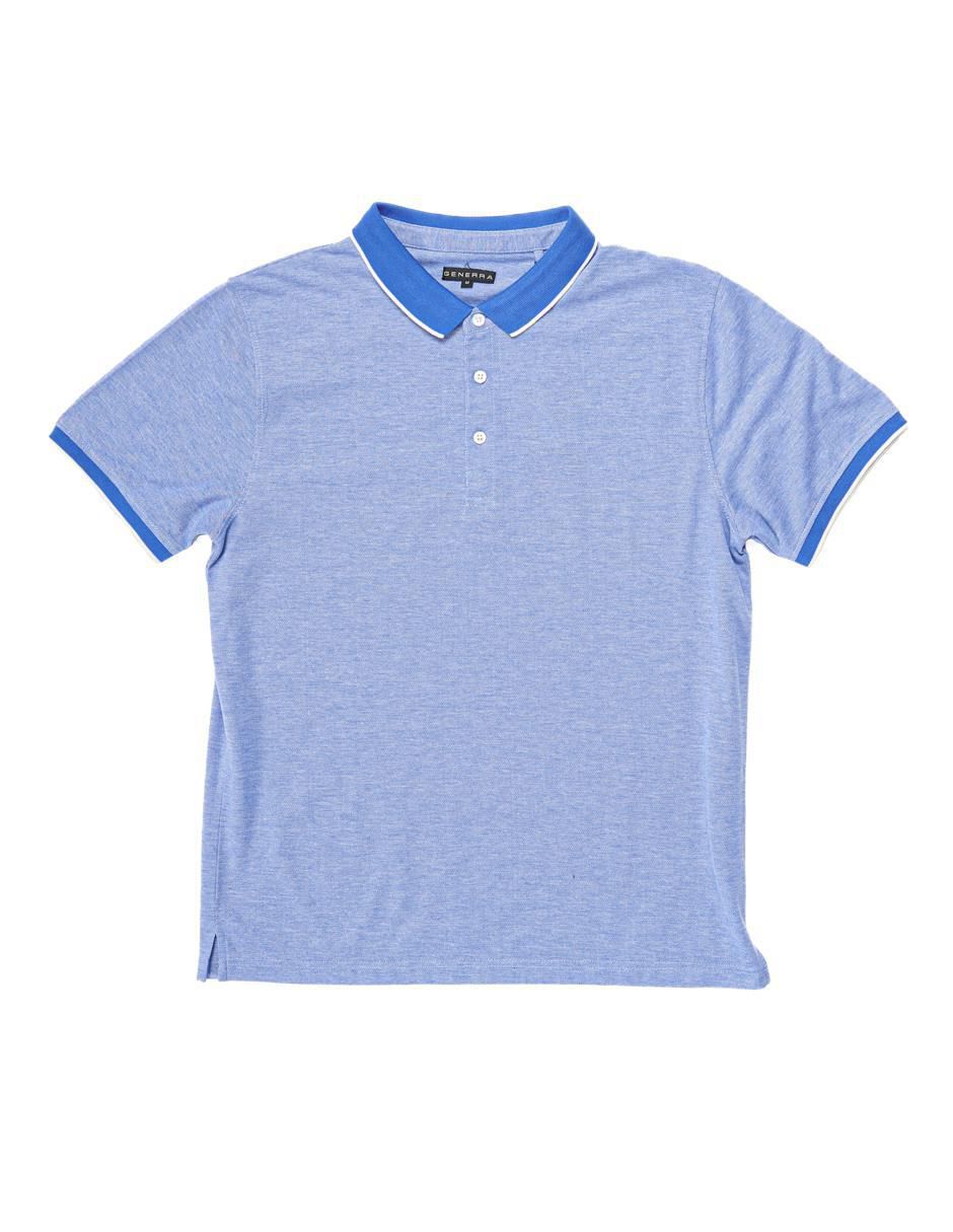 Playera tipo polo Primavera para hombre 4