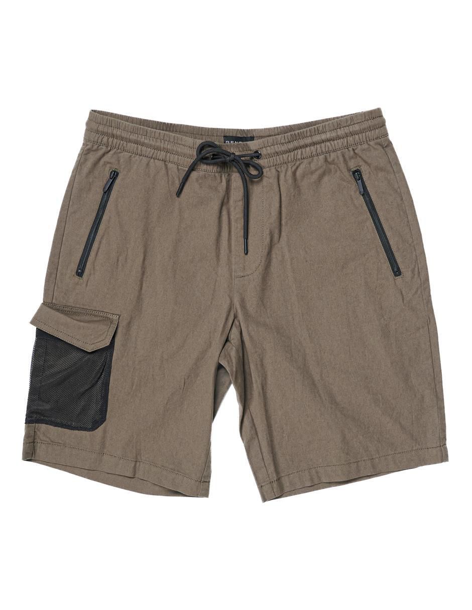 Bermuda generra de poliéster para hombre