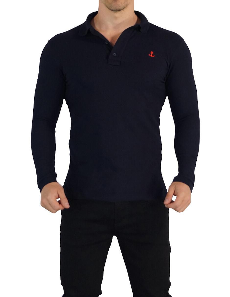 Playera tipo polo John Leopard para hombre