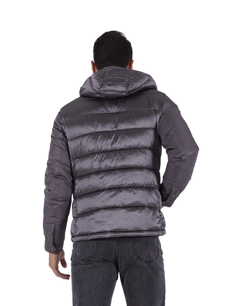 Chamarra con capucha desmontable para hombre 2