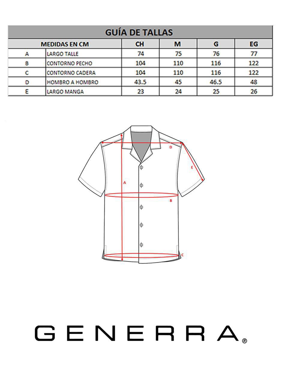 Camisa casual manga corta para hombre 5