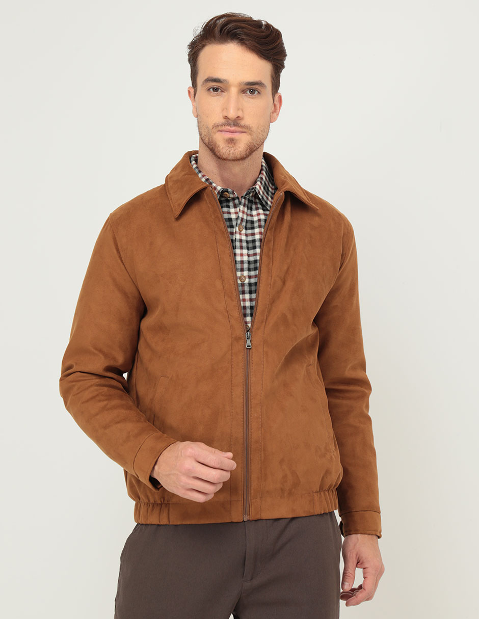 Chamarra casual con bolsillos para hombre 1