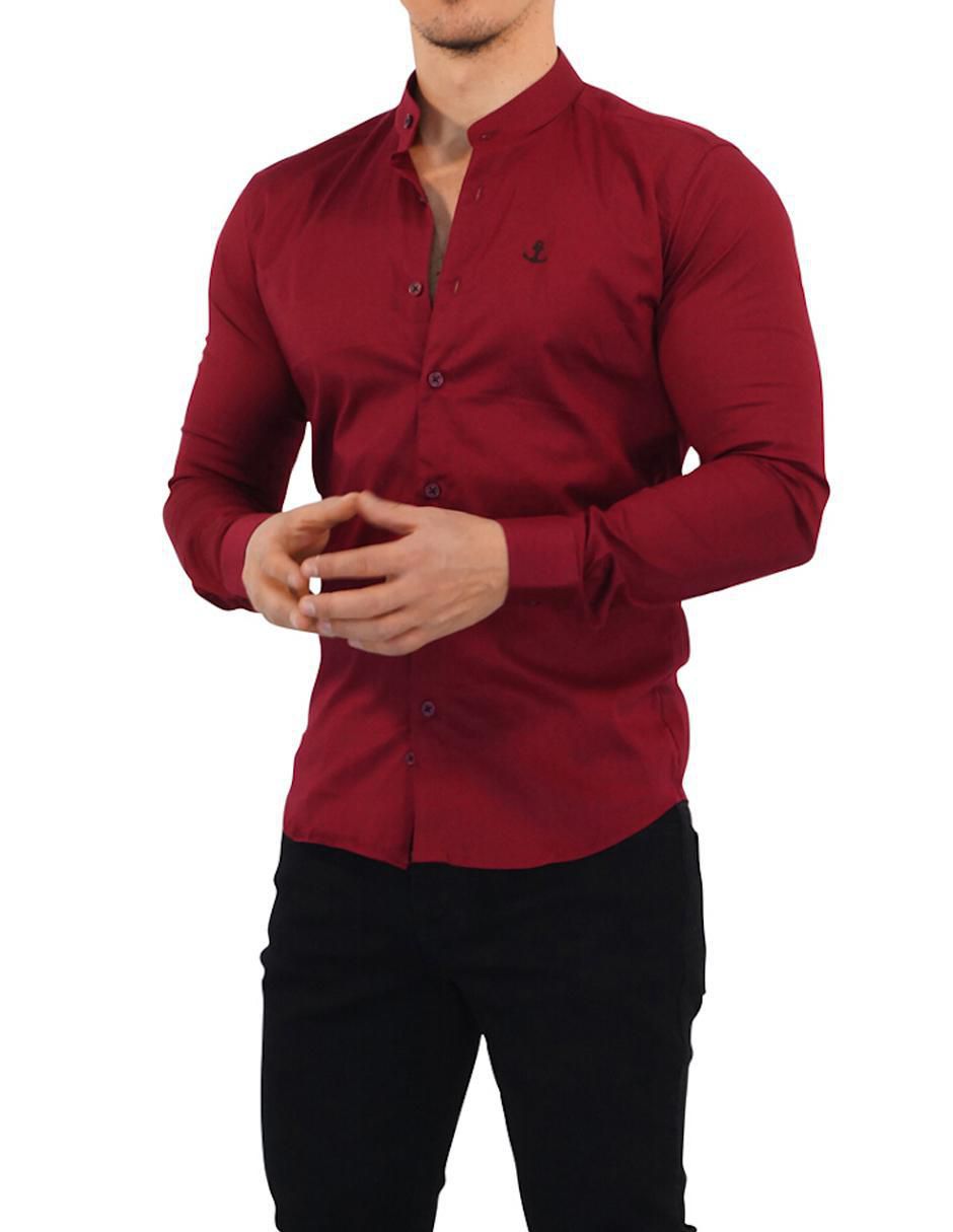 Camisa casual manga larga para hombre Camisa casual manga larga para hombre