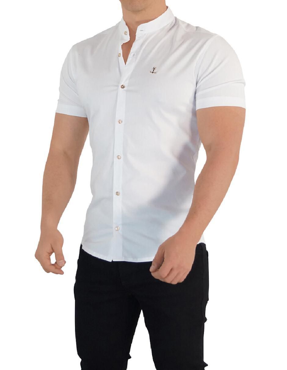 Camisa casual manga corta para hombre 2