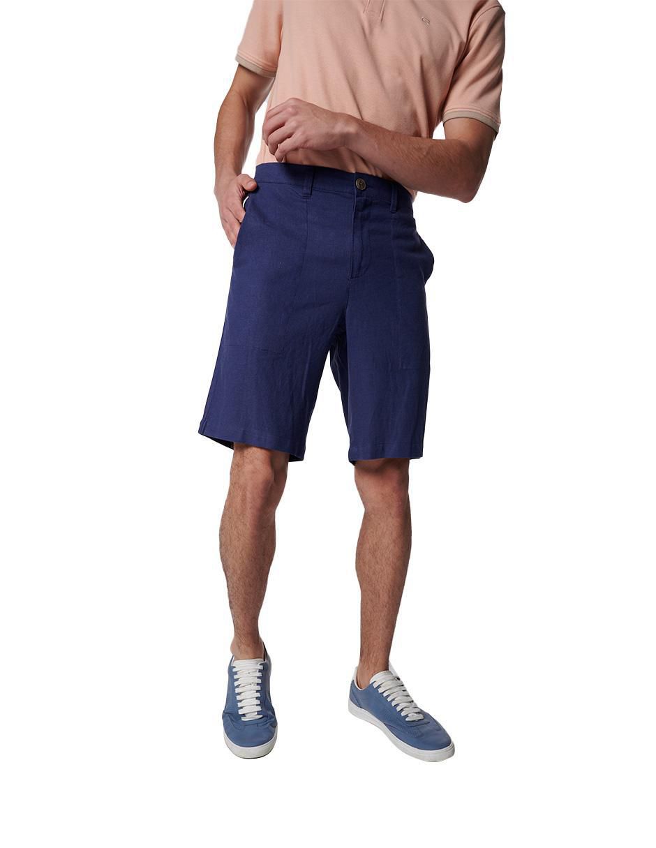 Bermuda de lino para hombre 4
