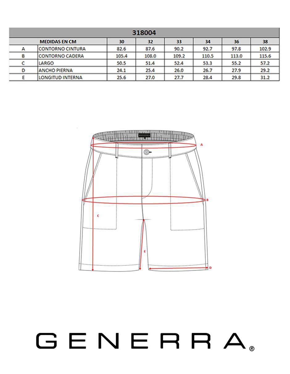 Bermuda de lino para hombre 2