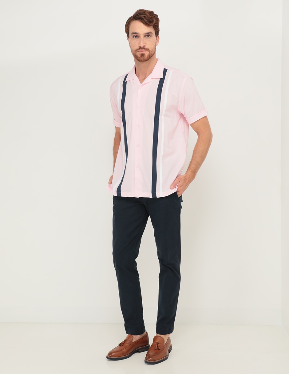 Camisa casual de manga corta para hombre 3