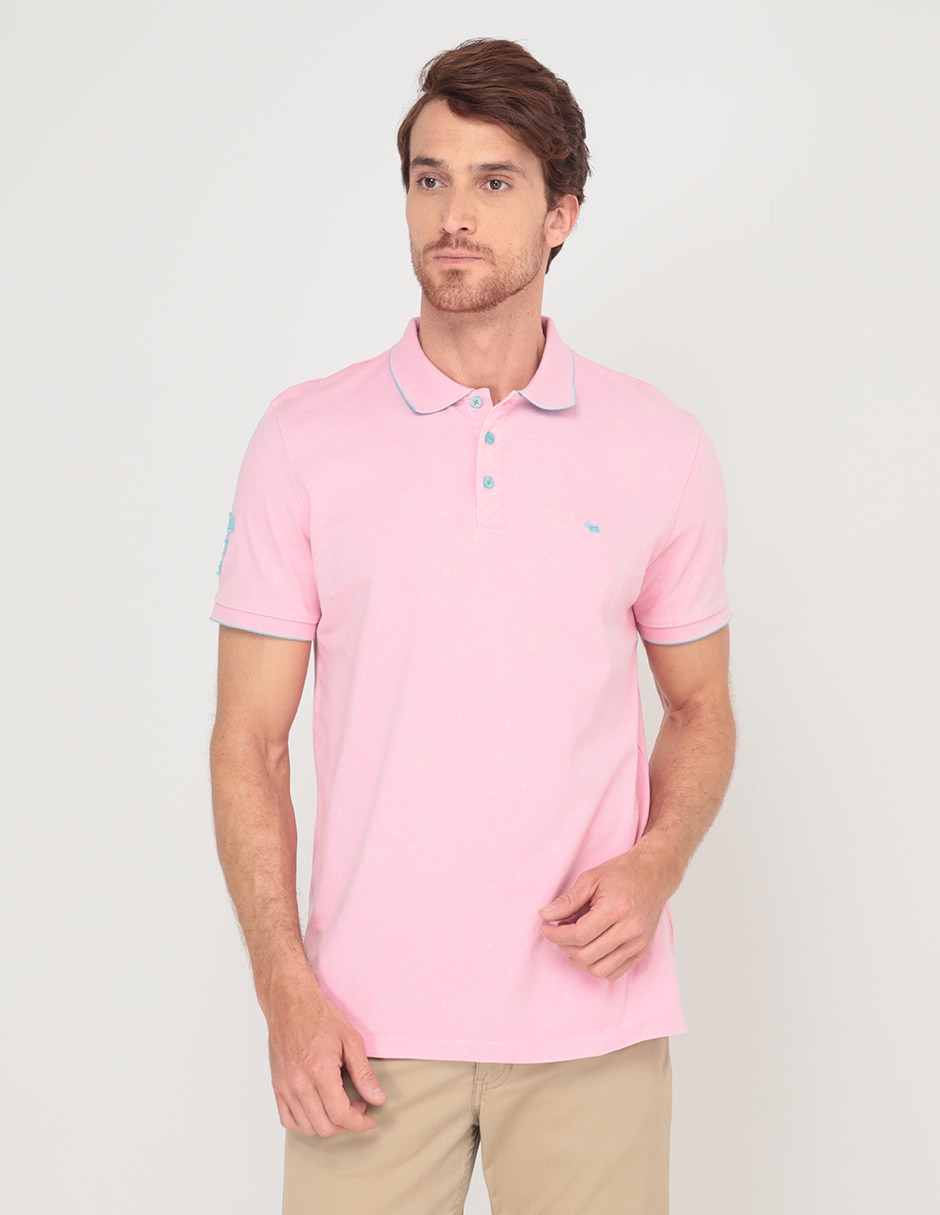 Playera tipo polo Ferrioni para hombre