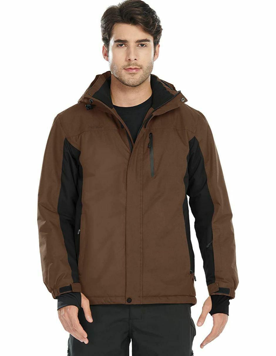 Chamarra parca impermebale con capucha para hombre Chamarra parca impermebale con capucha para hombre