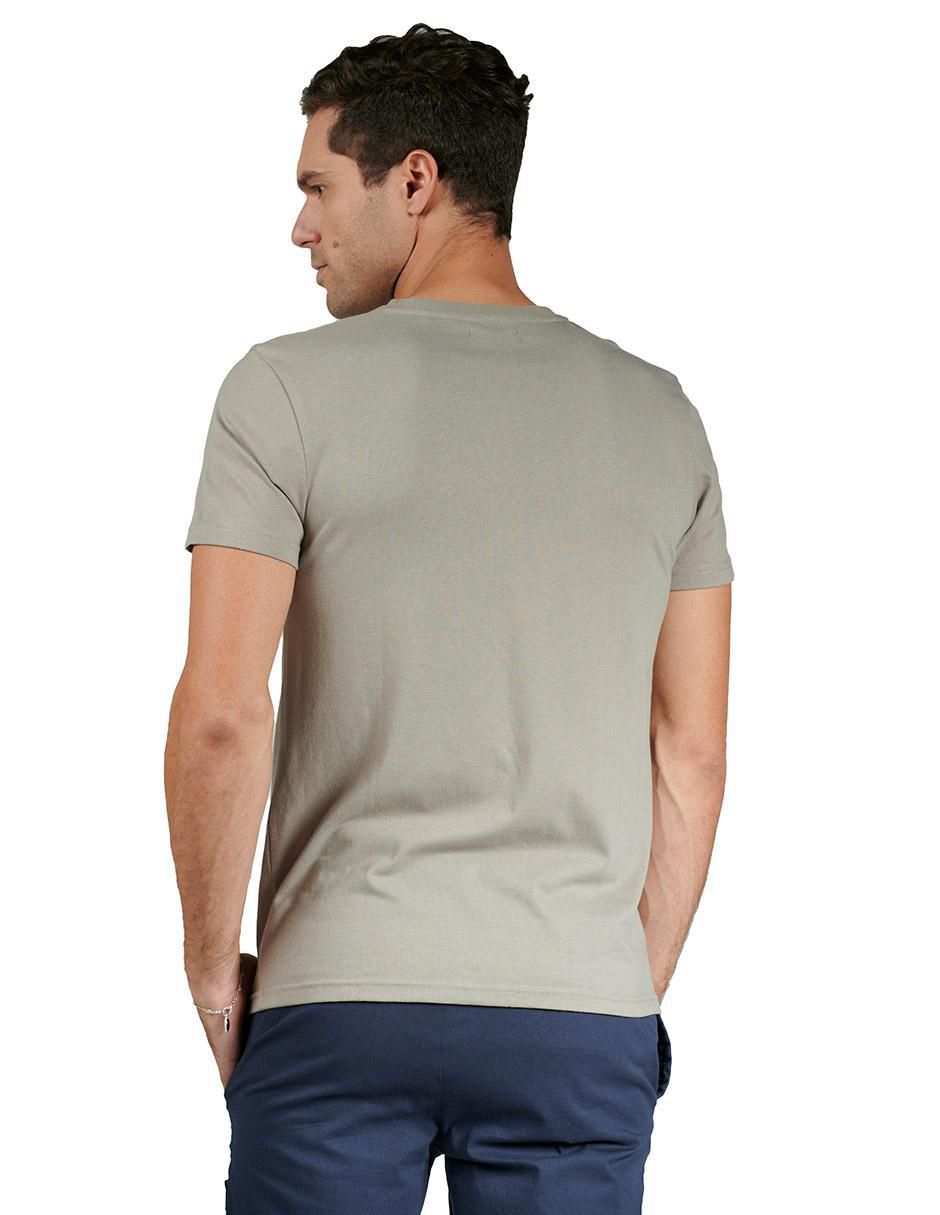 Playera cuello redondo para hombre 2