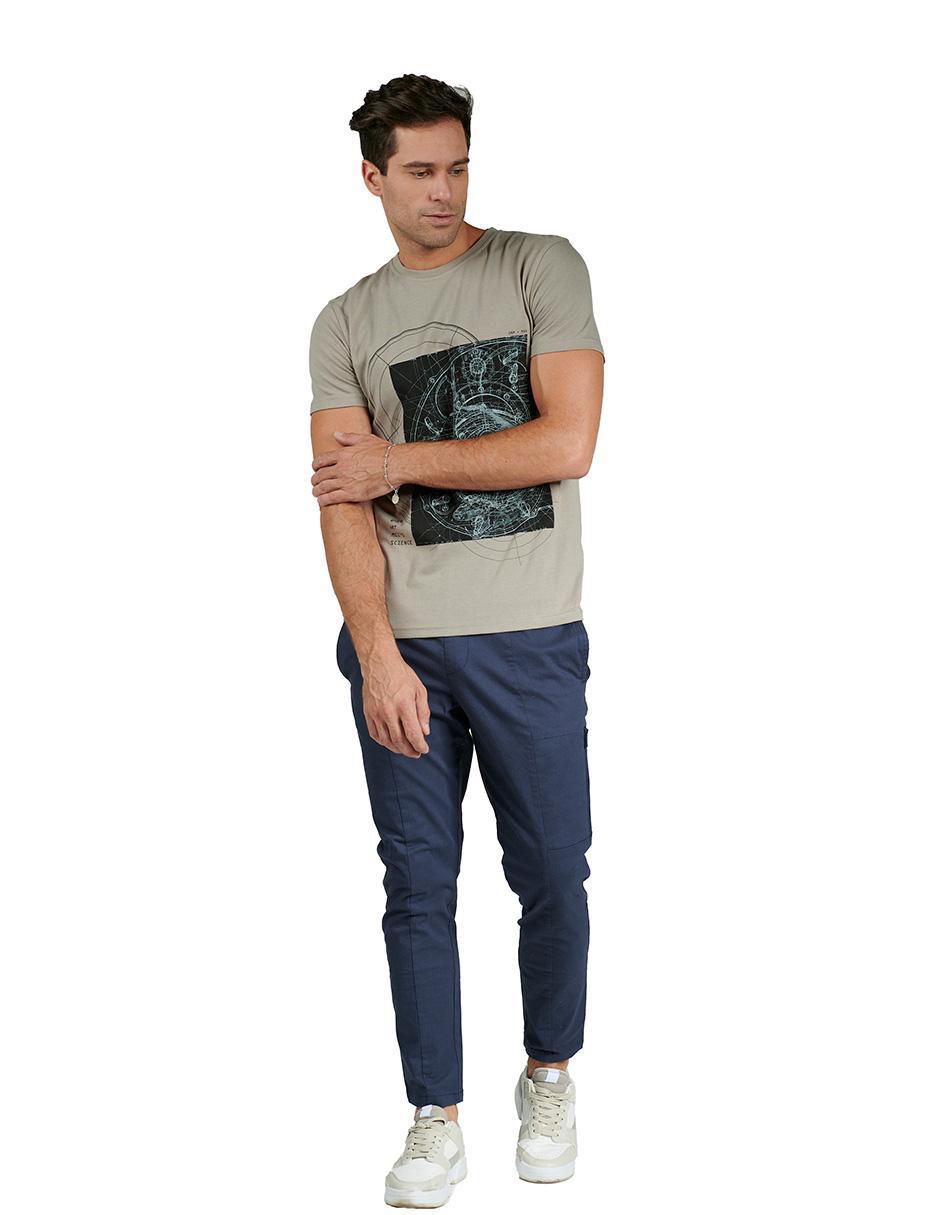Playera cuello redondo para hombre 3