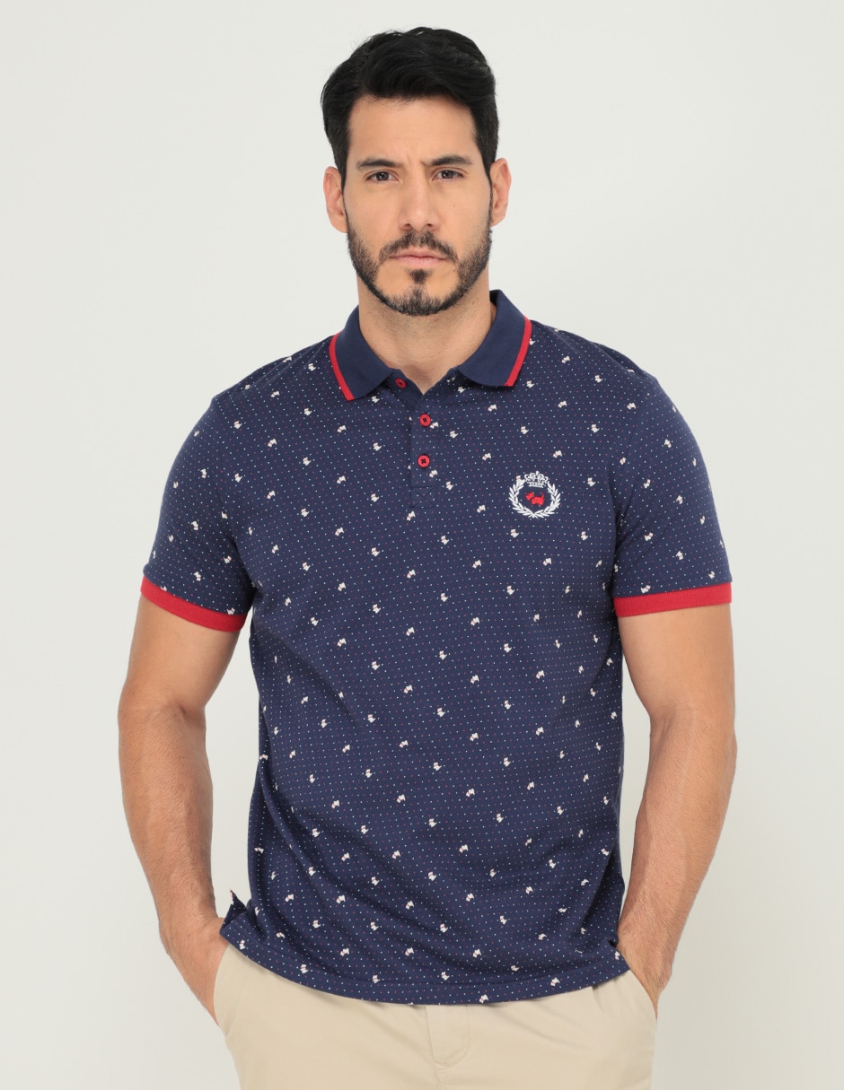 Playera tipo polo Ferrioni para hombre Liverpool