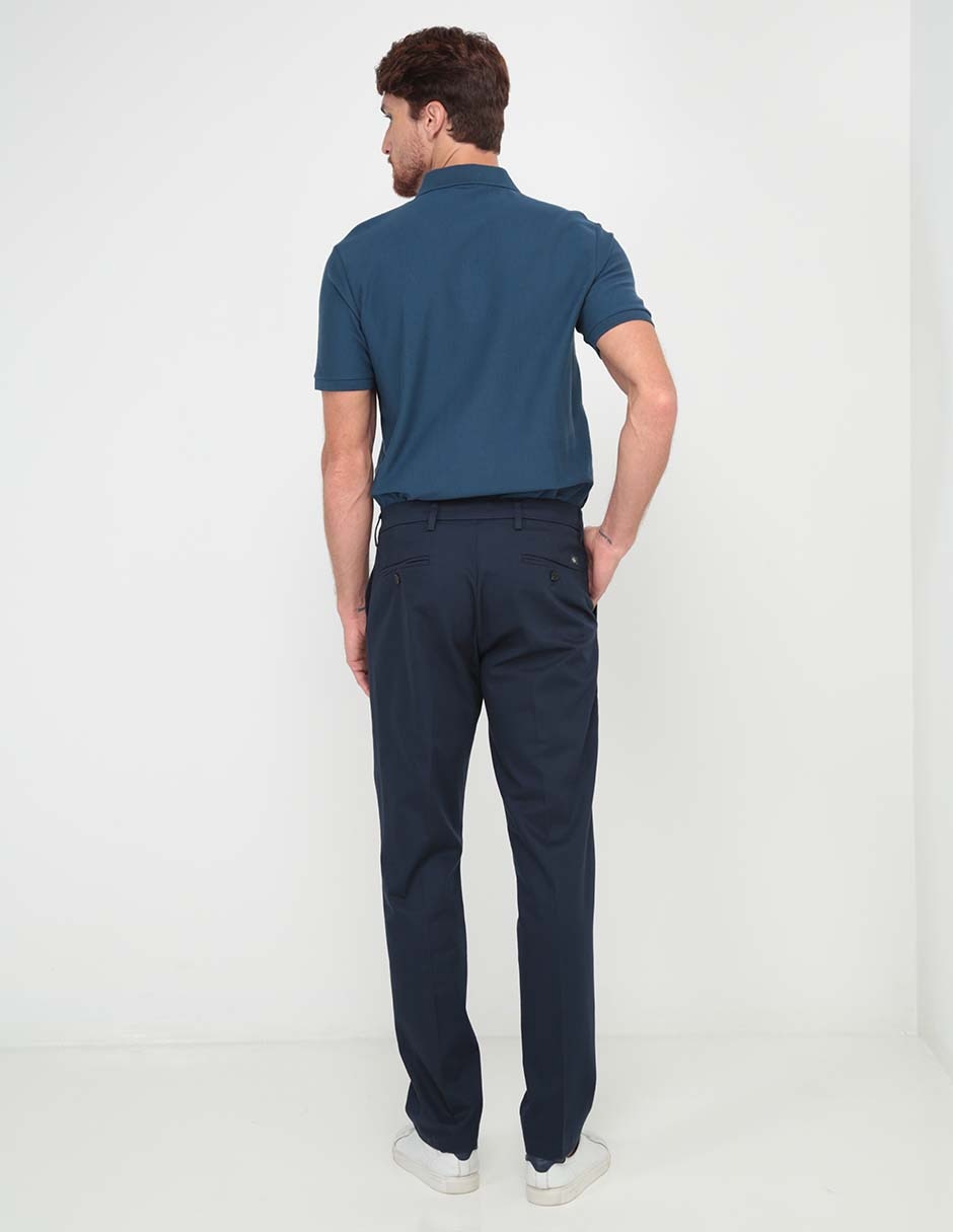 Pantalón recto de algodón para hombre 2