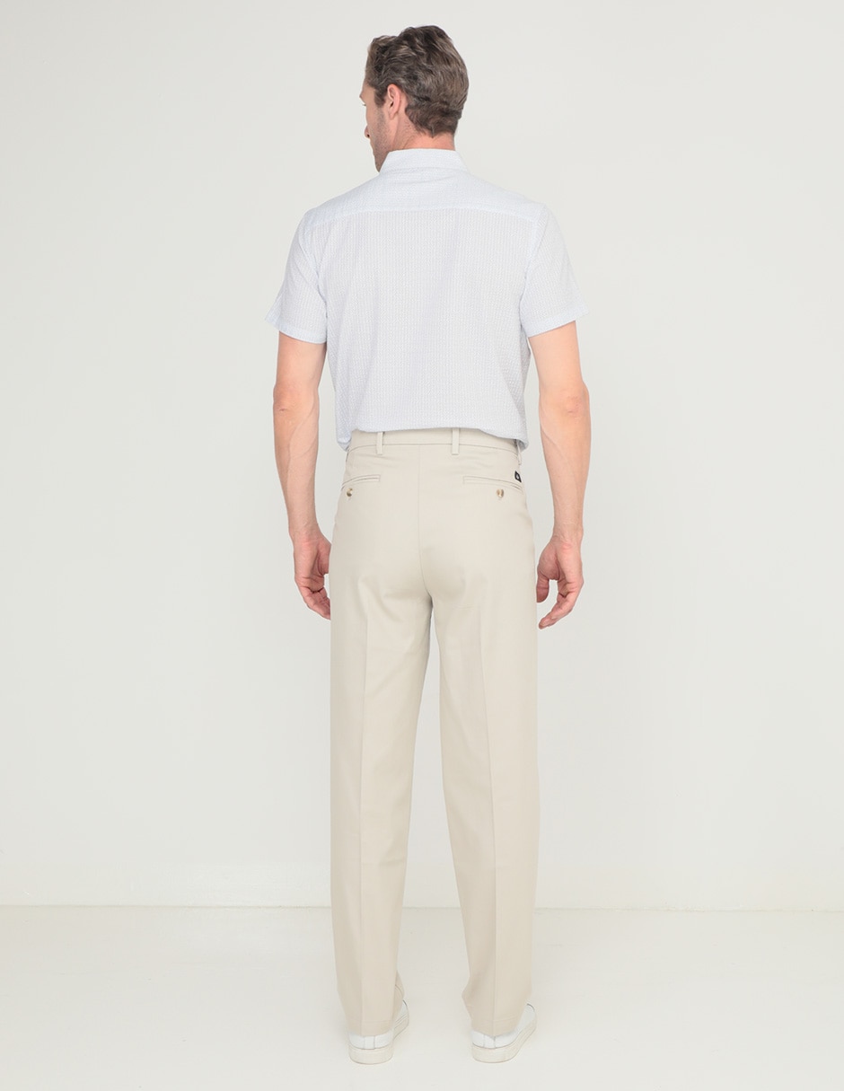Pantalón recto de algodón para hombre 2