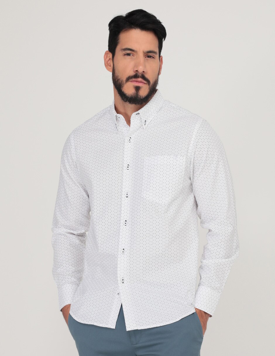 Camisa casual de manga corta para hombre 1