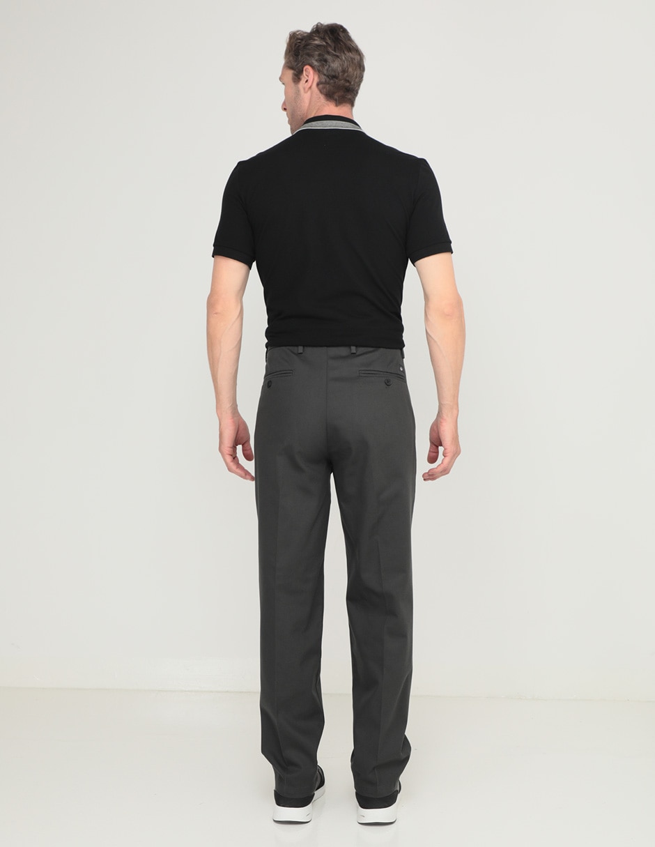 Pantalón recto de algodón para hombre 2