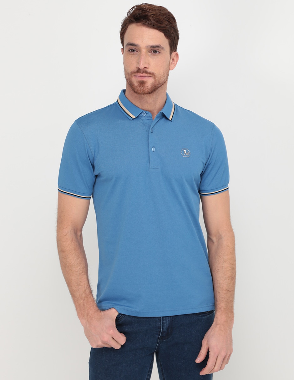 Playera tipo polo para hombre