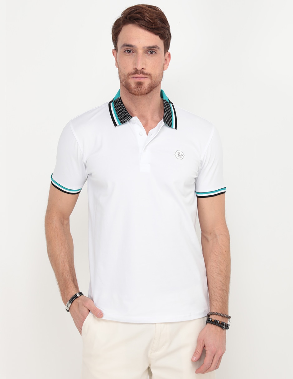 Playera cuello polo para hombre