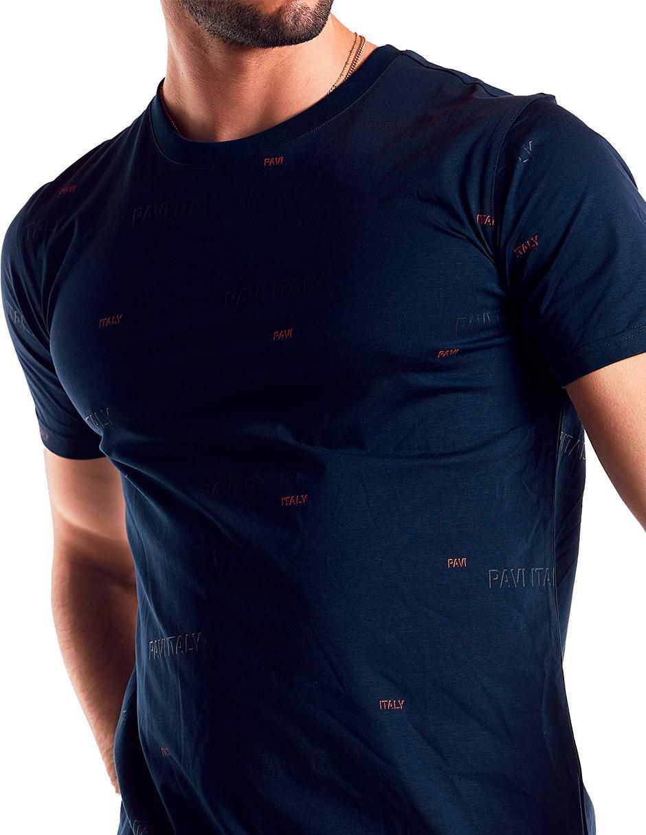 Playera cuello redondo para hombre 2
