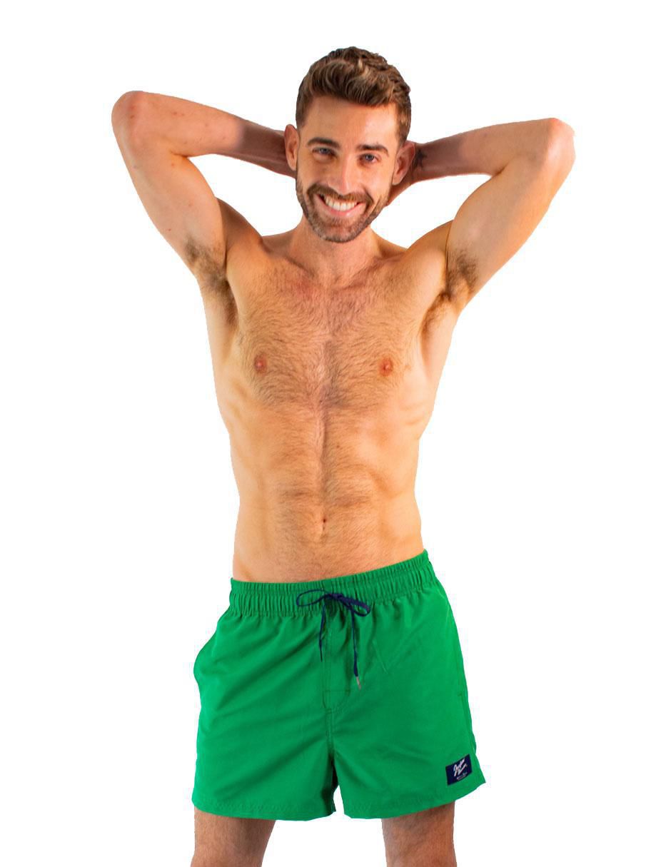 Traje de baño calzón de malla integrado para hombre