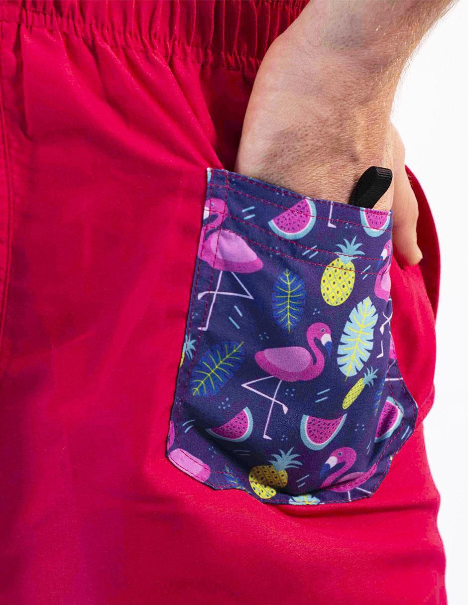 Traje de baño calzón de malla integrado para hombre 3