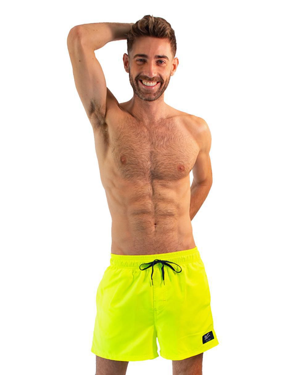 Traje de baño calzón de malla integrado para hombre