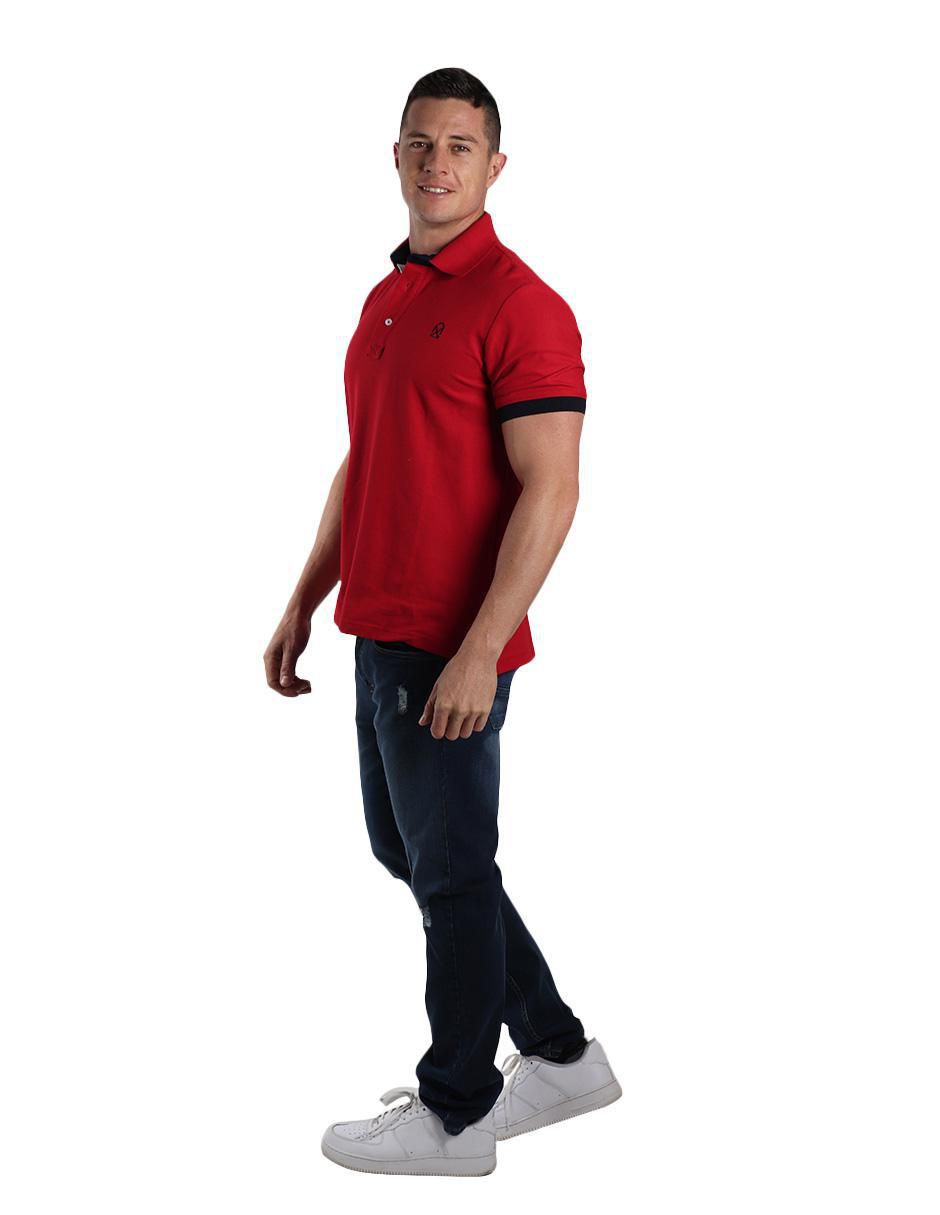 "playera tipo polo/set playera tipo polo" muletta polos básicas "para hombre"