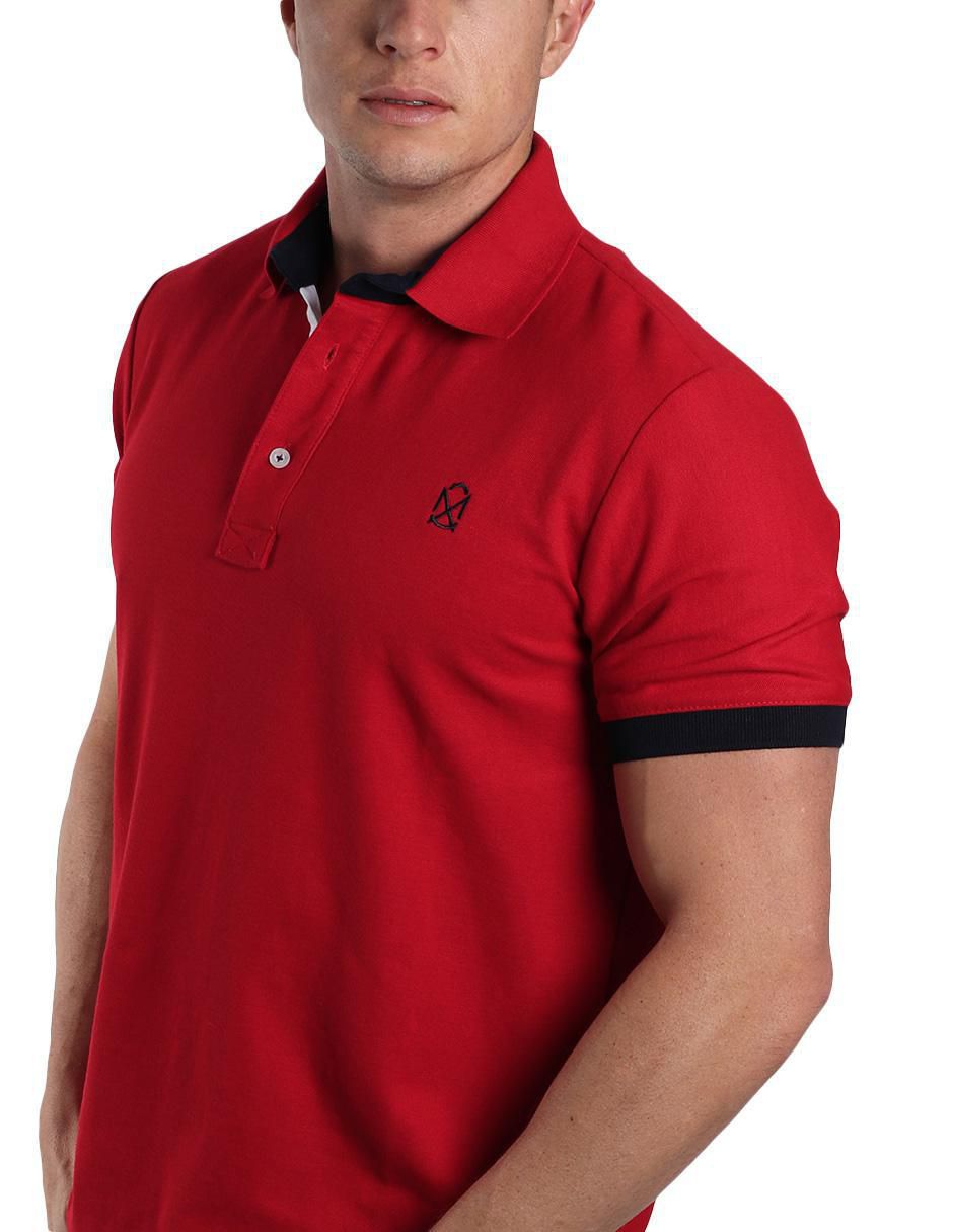 "playera tipo polo/set playera tipo polo" muletta polos básicas "para hombre"