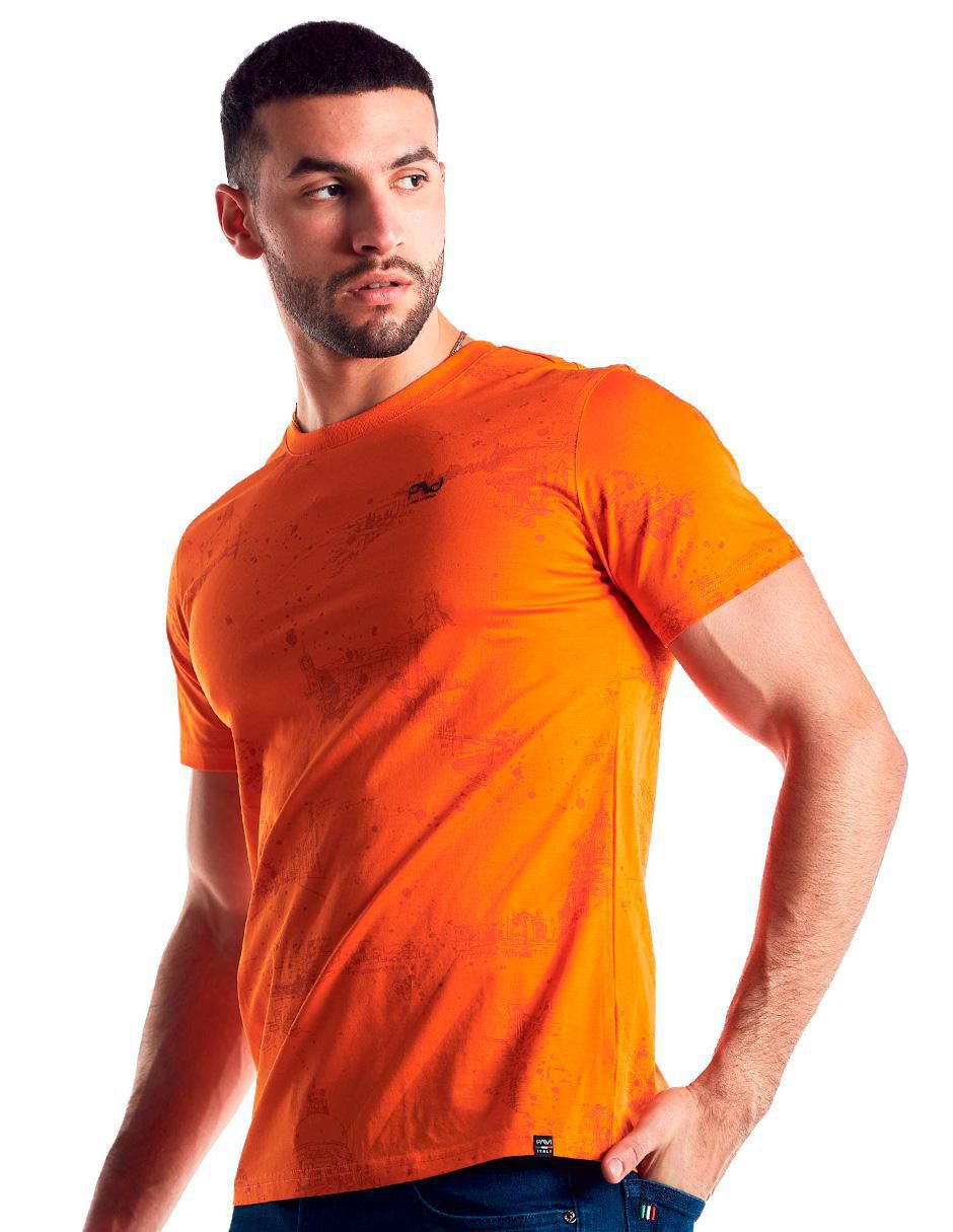 Playera cuello redondo para hombre 3