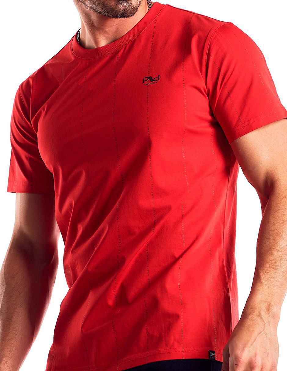 Playera cuello redondo para hombre 2