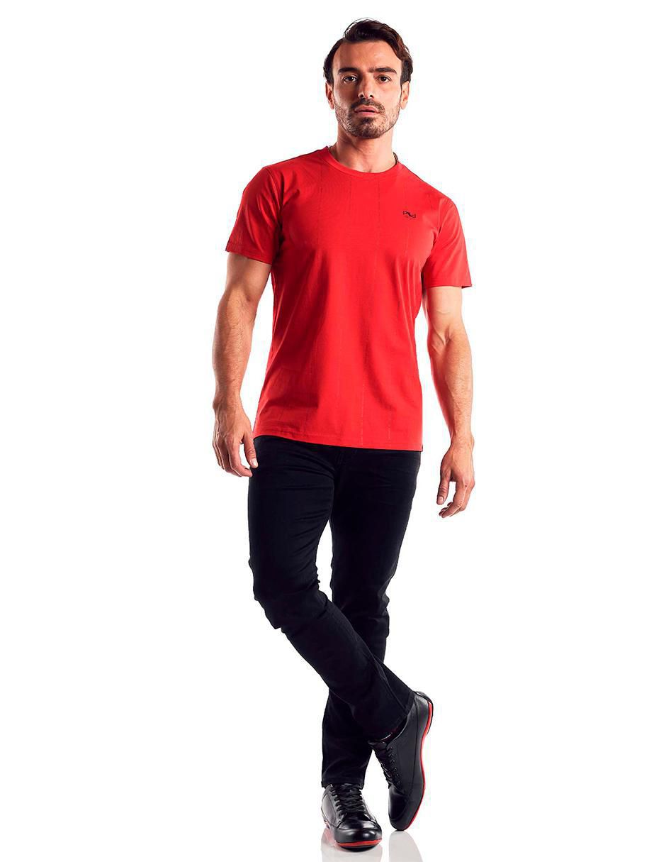 Playera cuello redondo para hombre 5