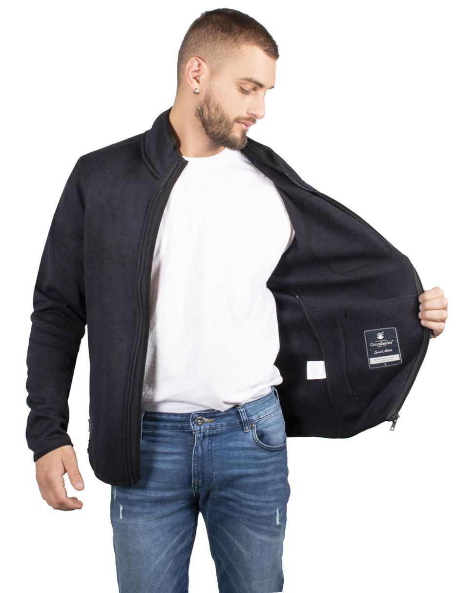 "suéter" greenlander "cuello" alto "para hombre"